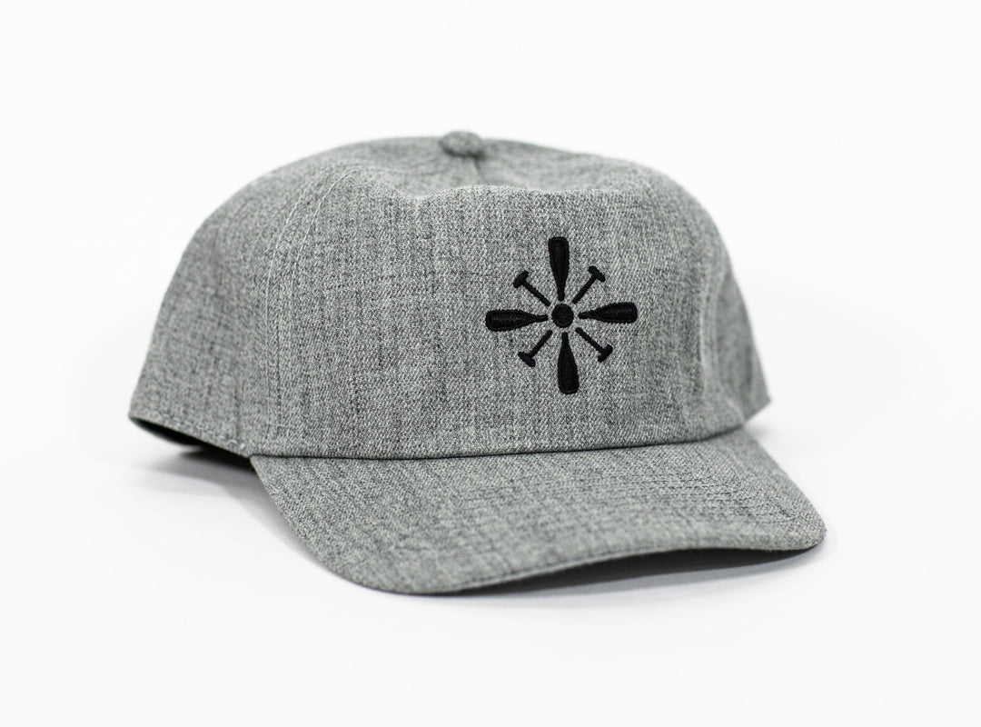 Grey Duck Snapback Hat