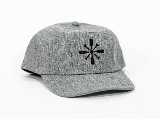 Grey Duck Snapback Hat